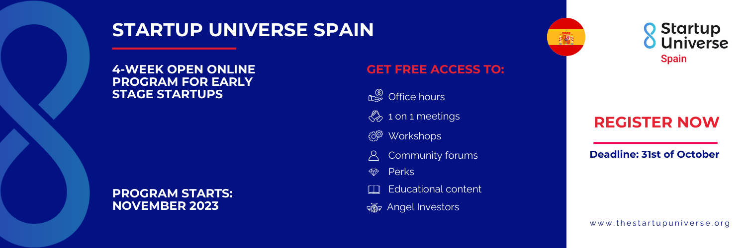 Startup Universe Spain banner