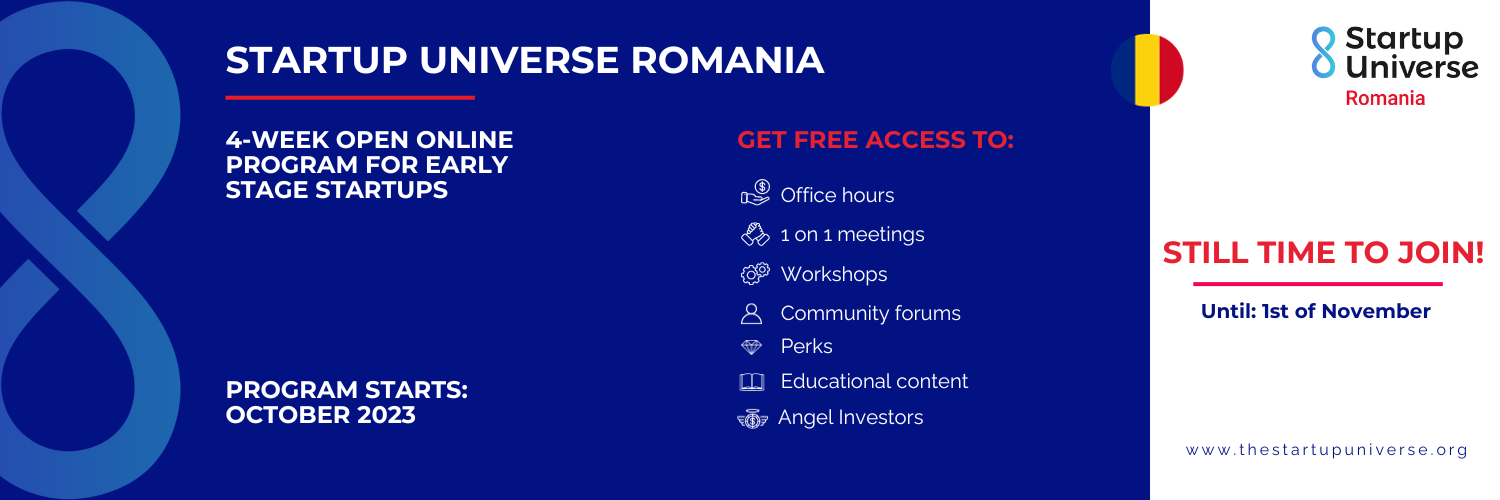 Startup Universe Romania banner