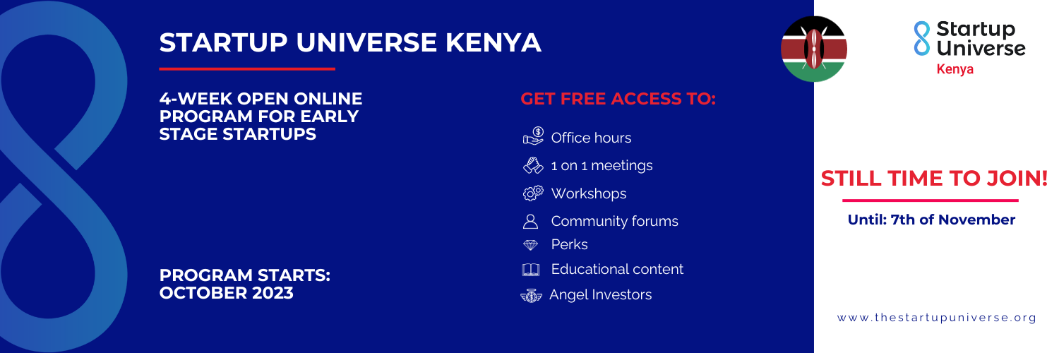 Startup Universe Kenya banner