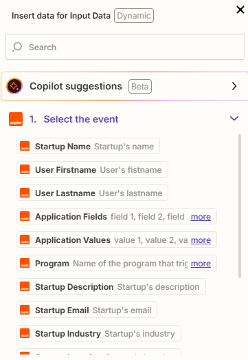 Founderhood integration trigger output