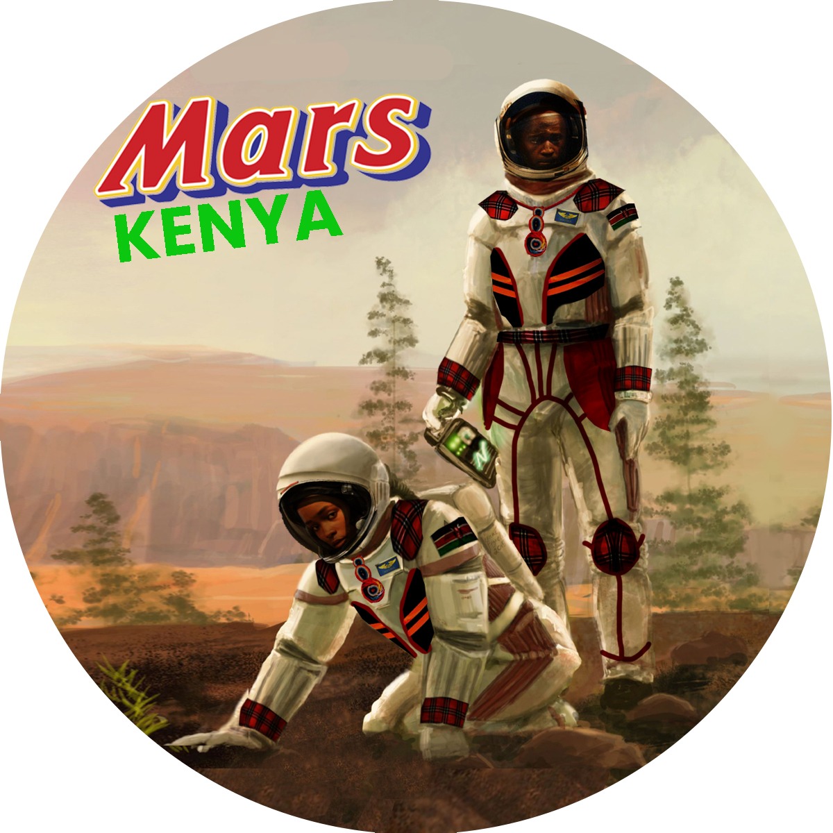 Mars Society Kenya logo